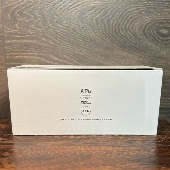 APL Big Logo TechLoom Slide Sandal in White/Impulse Red/Blue Haze.🤍💙 Size 5. N - Picture 14 of 16